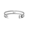Les Georgettes - Armband 08 Zirconia Nuit Silver