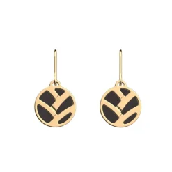 Les Georgettes - Örhängen Sleeper 16 Tresse Guld