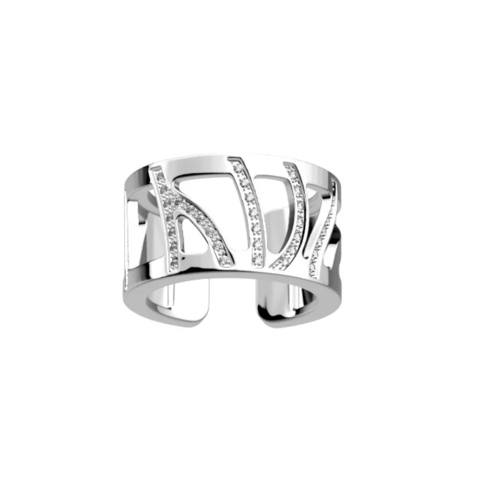 Les Georgettes - Ring 1,2 Perroquet Silver CZ