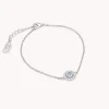 Lily and Rose - Armband Celeste Silver Light Sapphire