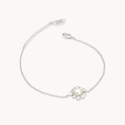 Lily and Rose - Armband Emily Silver Ivory