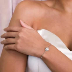 Lily and Rose - Armband Emily Silver Ivory