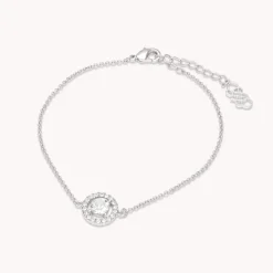 Lily and Rose - Armband Miranda Silver Crystal