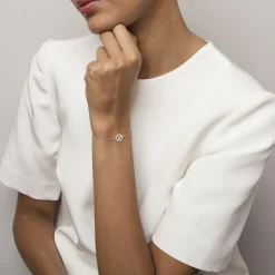 Lily and Rose - Armband Miranda Silver Crystal