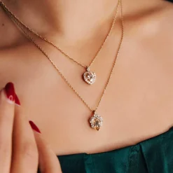 Lily and Rose - Halsband Delphine Light Champagne