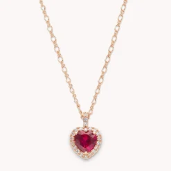 Lily and Rose - Halsband Delphine Pink Ruby