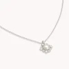 Lily and Rose - Halsband Emily Silver Ivory
