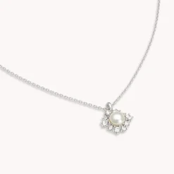Lily and Rose - Halsband Emily Silver Ivory