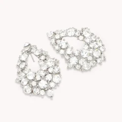 Lily and Rose - Örhängen Alice Silver Crystal