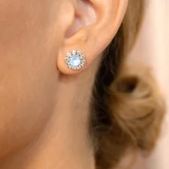 Lily and Rose - Örhängen Miss Sofia Guld Sky Blue