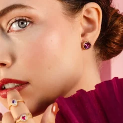 Lily and Rose - Örhängen Miss Victoria Dark Rose