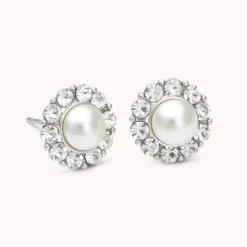 Lily and Rose - Örhängen Miss Sofia Silver Creme