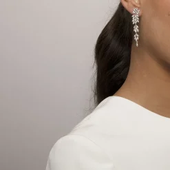 Lily and Rose - Örhängen Petite Laurel Silver Crystal