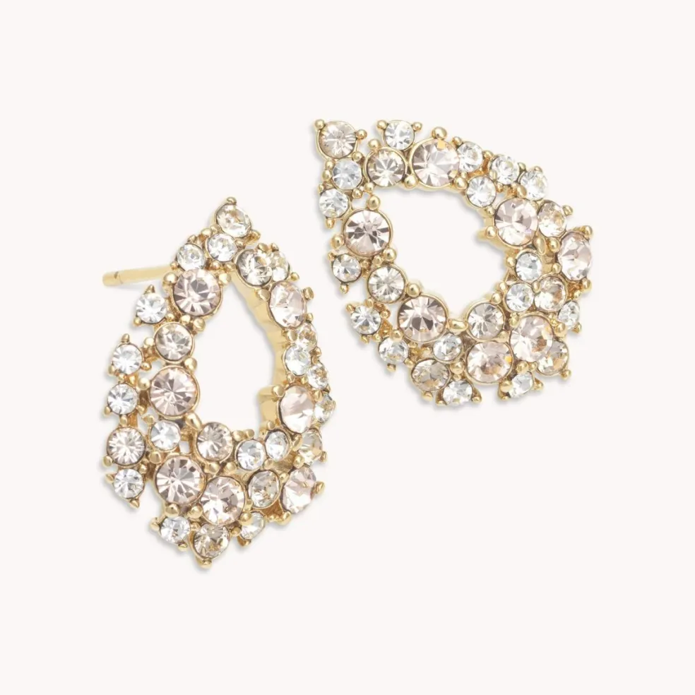 Lily and Rose - Örhängen Petite Alice Guld Silk