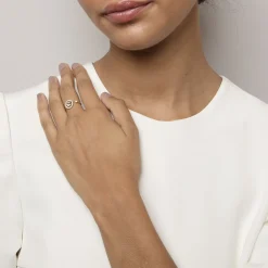 Lily and Rose - Ring Miranda Guld Light Silk