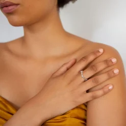 Lily and Rose - Ring Petite Capella Silver Crystal