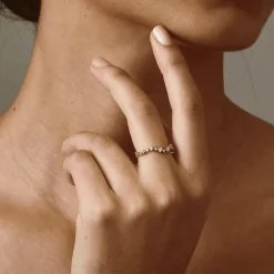 Lily and Rose - Ring Petite Capella Guld Crystal