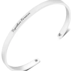 Love Words Jewellery - Armband Stål Together Forever