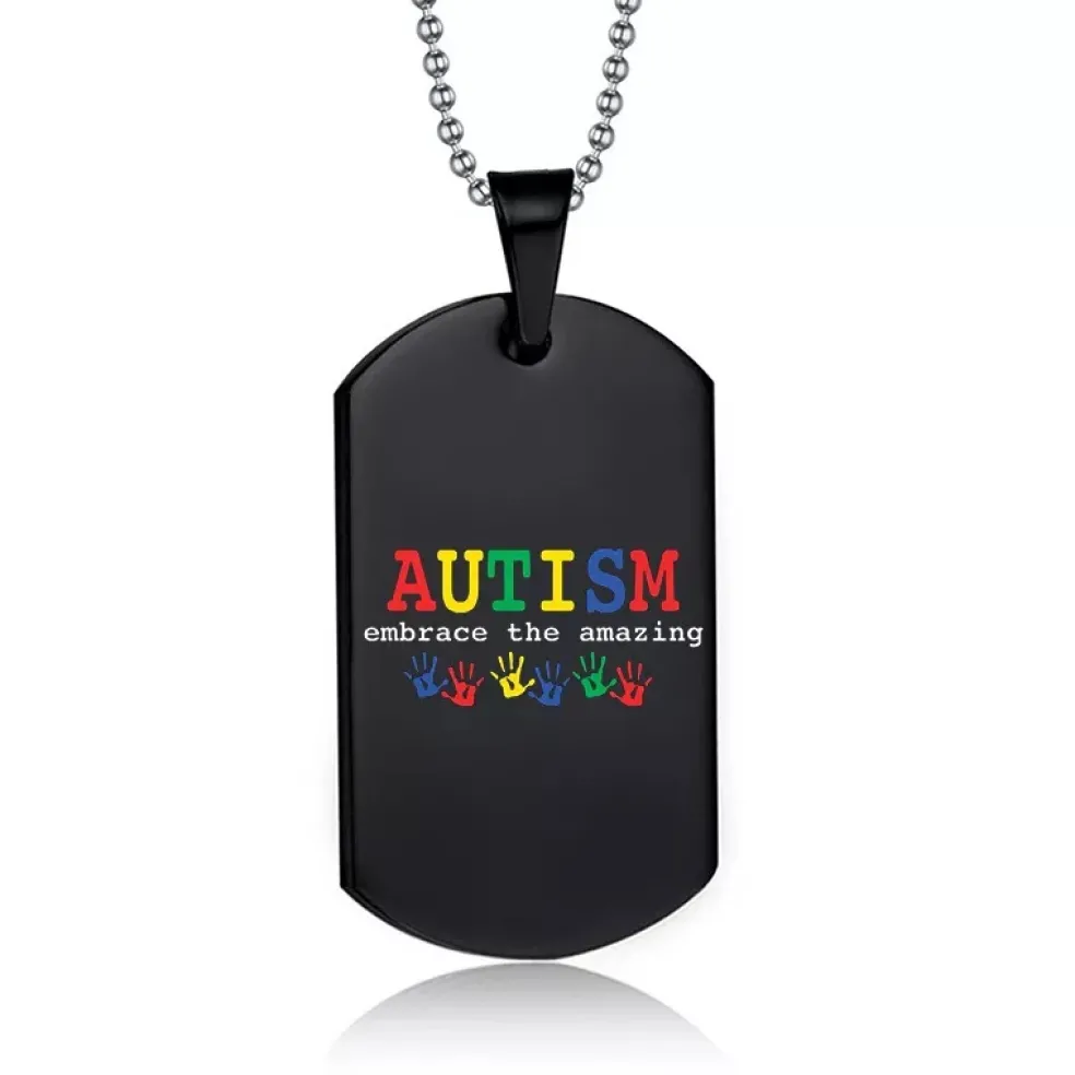 Love Words Jewellery - Halsband Medicinskt Autism Amazing
