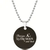 Love Words Jewellery - Halsband To The Moon