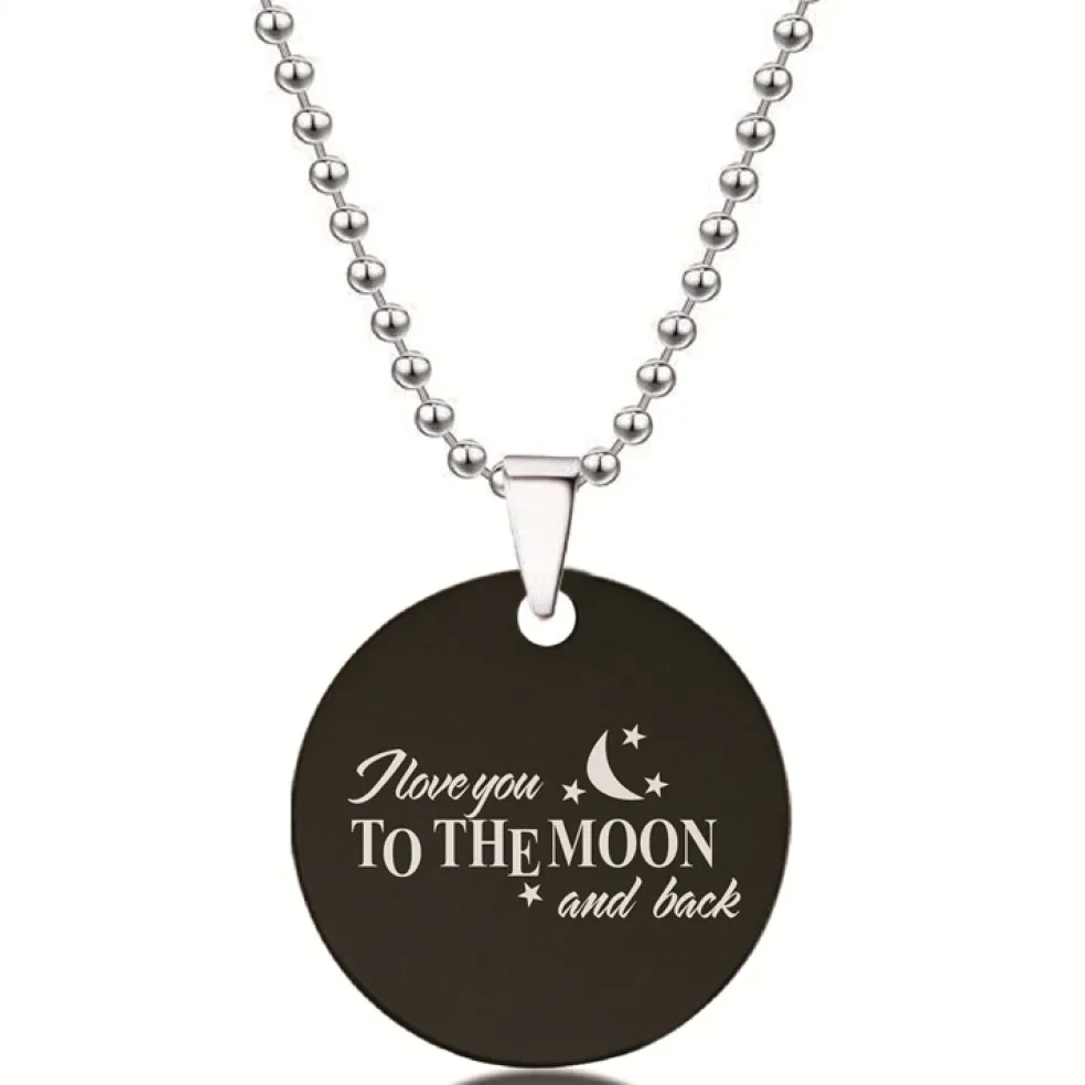 Love Words Jewellery - Halsband To The Moon