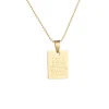Love Words Jewellery - Halsband Message More Guld