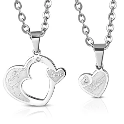 Love Words Jewellery - Parsmycken Halsband 2st Life Long
