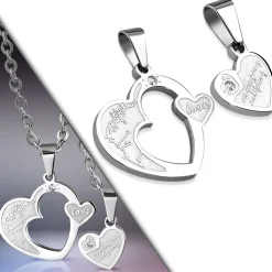 Love Words Jewellery - Parsmycken Halsband 2st Life Long