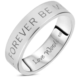 Love Words Jewellery - Ring You Will Forever Be My Always