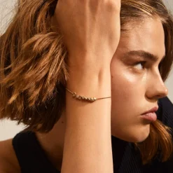 Pilgrim - Armband Courageous Guld