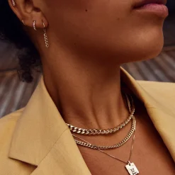 Pilgrim - Halsband Water 2-i-1 Guld