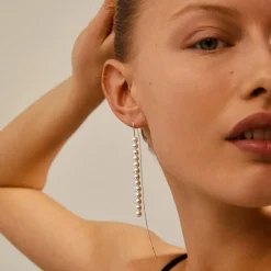 Pilgrim - Örhängen Deja Vit