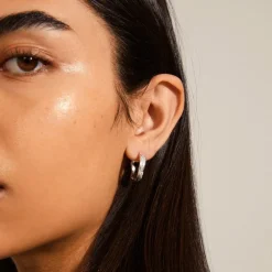 Pilgrim - Örhängen Freedom Hoops Silver