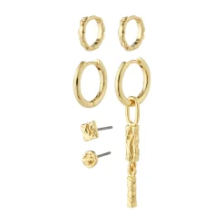 Pilgrim - Örhängen Star Guld