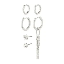 Pilgrim - Örhängen Star Silver