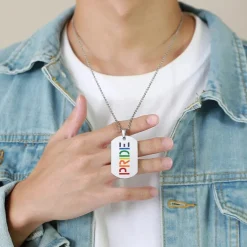 Pride - Halsband Pride Stål
