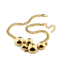 Sägen - Halsband Solar Cluster Guld