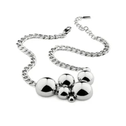 Sägen - Halsband Solar Cluster Stål