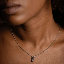 Sägen - Halsband Stella Stål