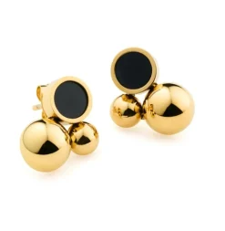 Sägen - Örhängen Solar Trio Guld