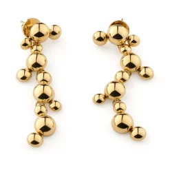 Sägen - Örhängen Stella Rain Guld