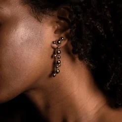 Sägen - Örhängen Stella Rain Guld