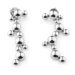 Sägen - Örhängen Stella Rain Stål