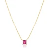 Sif Jakobs - Halsband Ellera Quadrato Guld Rosa