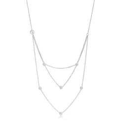 Sif Jakobs - Halsband Grezzana Trio Silver
