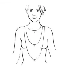 Sif Jakobs - Halsband Valenza Due Silver