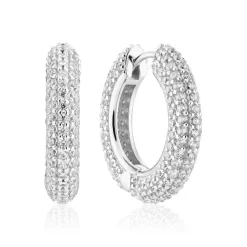 Sif Jakobs - Örhängen Carrara Medio Silver