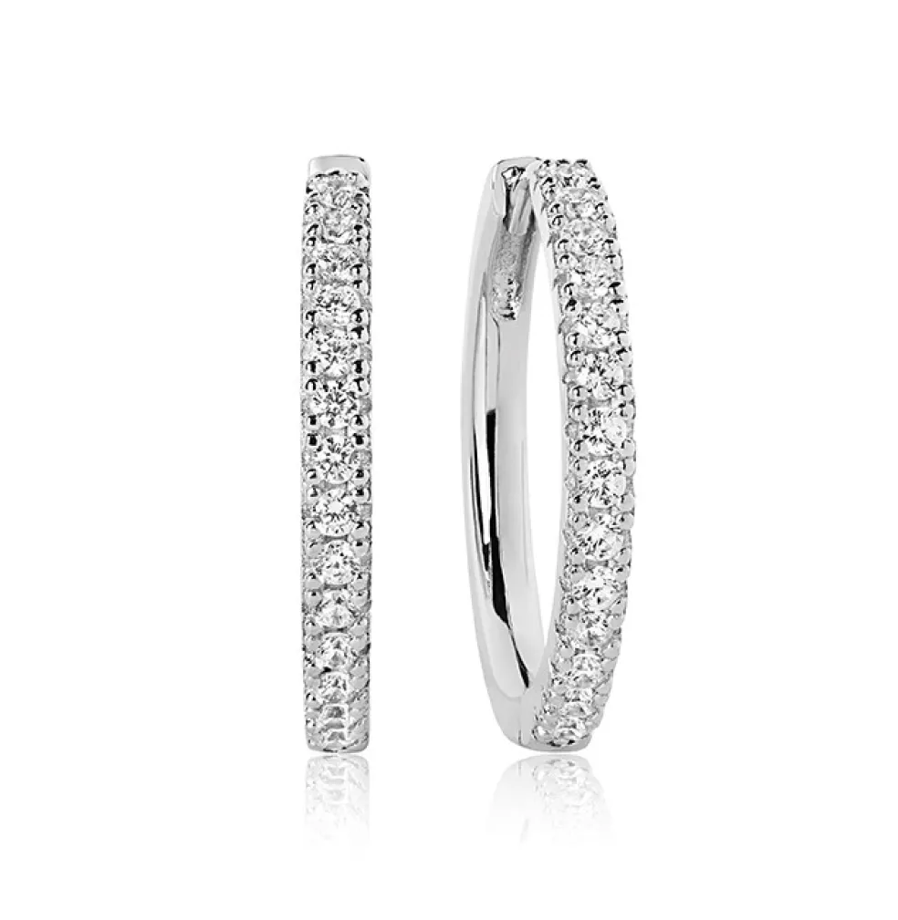 Sif Jakobs - Örhängen Ellera Grande Silver Klar