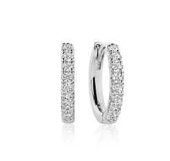 Sif Jakobs - Örhängen Ellera Medium Silver Klar