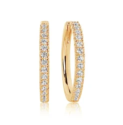 Sif Jakobs - Örhängen Ellera Grande Guld Klar